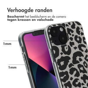 iMoshion Design hoesje iPhone 13 Mini - Leopard