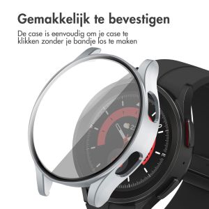 iMoshion Full Cover Hardcase Samsung Galaxy Watch 4 40 mm - Zilver