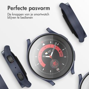 iMoshion Full Cover Hardcase Samsung Galaxy Watch 5 40 mm - Donkerblauw