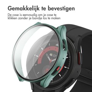 iMoshion Full Cover Hardcase Samsung Galaxy Watch 5 40 mm - Donkergroen