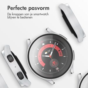 iMoshion Full Cover Hardcase Samsung Galaxy Watch 5 40 mm - Zilver