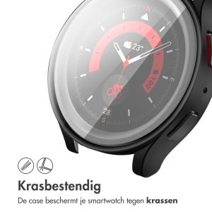 iMoshion Full Cover Hardcase Samsung Galaxy Watch 6 40 mm - Zwart