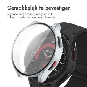 iMoshion Full Cover Hardcase Samsung Galaxy Watch 6 40 mm - Zilver