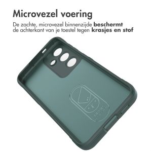 iMoshion EasyGrip Backcover Samsung Galaxy S24 - Donkergroen