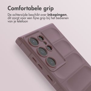 iMoshion EasyGrip Backcover Samsung Galaxy S24 Ultra - Paars