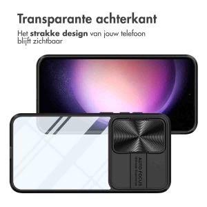 iMoshion Camslider Backcover Samsung Galaxy S24 - Zwart