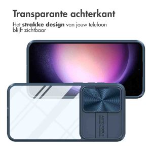iMoshion Camslider Backcover Samsung Galaxy S24 - Donkerblauw