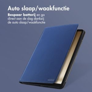 Accezz Classic Tablet Case Samsung Galaxy Tab A9 8.7 inch  - Donkerblauw