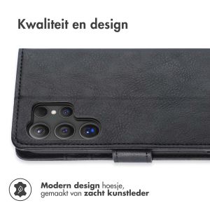 iMoshion Luxe Bookcase Samsung Galaxy S24 Ultra - Zwart