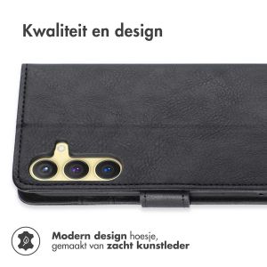 iMoshion Luxe Bookcase Samsung Galaxy S24 - Zwart