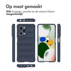 iMoshion EasyGrip Backcover Xiaomi Redmi Note 12 Pro - Donkerblauw