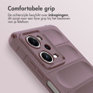 iMoshion EasyGrip Backcover Xiaomi Redmi Note 12 Pro - Paars