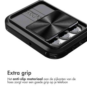 iMoshion Camslider Backcover Samsung Galaxy A25 - Zwart