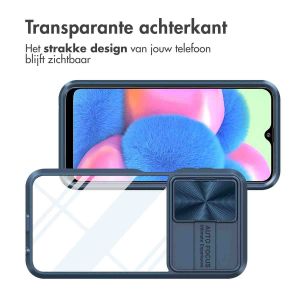 iMoshion Camslider Backcover Samsung Galaxy A25 - Donkerblauw