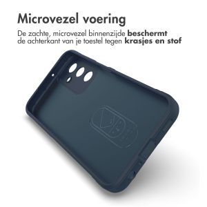 iMoshion EasyGrip Backcover Samsung Galaxy A25 - Donkerblauw