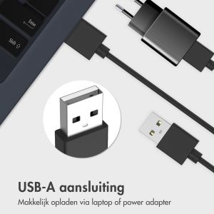 iMoshion USB-A oplaadkabel Fitbit Versa 4 / Versa 3 / Sense 2 / Sense - 0,5 meter