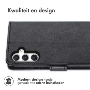 iMoshion Luxe Bookcase Samsung Galaxy A25 - Zwart