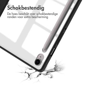 iMoshion Trifold Hardcase Bookcase Samsung Tab S9 FE 10.9 inch / Tab S9 11.0 inch - Zwart