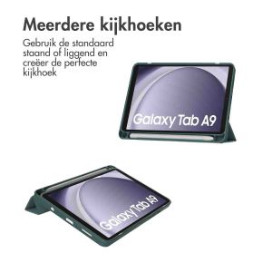 iMoshion Trifold Hardcase Bookcase Samsung Galaxy Tab A9 8.7 inch - Groen