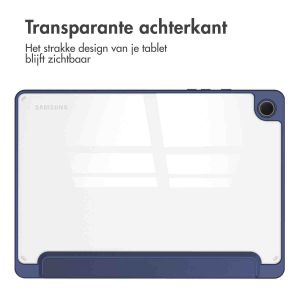 iMoshion Trifold Hardcase Bookcase Samsung Galaxy Tab A9 Plus - Donkerblauw