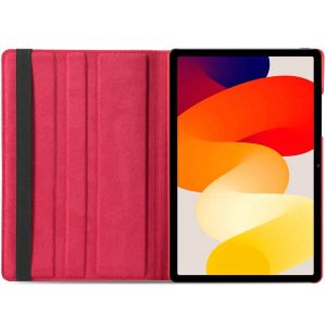 iMoshion 360° draaibare Bookcase Xiaomi Redmi Pad SE - Rood