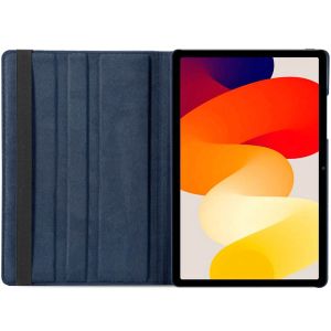 iMoshion 360° draaibare Bookcase Xiaomi Redmi Pad SE - Donkerblauw