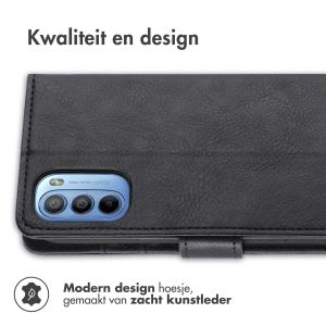iMoshion Luxe Bookcase Motorola Moto G14 - Zwart