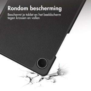 iMoshion Trifold Bookcase Samsung Galaxy Tab A9 8.7 inch - Zwart