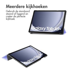 iMoshion Trifold Bookcase Samsung Galaxy Tab A9 Plus - Lila