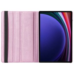 iMoshion 360° draaibare Bookcase Samsung Galaxy Tab S9 / Tab S9 FE - Roze