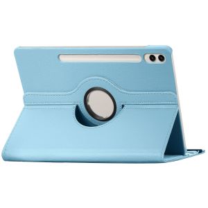 iMoshion 360° draaibare Bookcase Samsung Galaxy Tab S9 Plus / Tab S9 FE Plus - Turquoise
