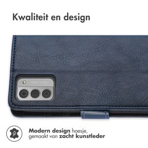iMoshion Luxe Bookcase Nokia G42 - Donkerblauw