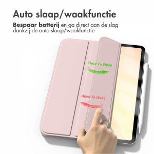 iMoshion Magnetic Bookcase iPad Pro 12.9 (2020 -2022) - Roze