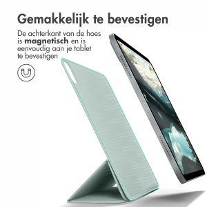 iMoshion Magnetic Bookcase iPad Pro 12.9 (2020 -2022) - Lichtgroen