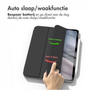 iMoshion Magnetic Bookcase iPad Air 5 (2022) / Air 4 (2020) - Zwart