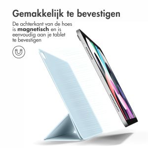 iMoshion Magnetic Bookcase iPad Air 5 (2022) / Air 4 (2020) - Lichtblauw