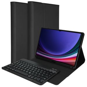 Accezz QWERTZ Bluetooth Keyboard Bookcase Samsung Galaxy Tab S9