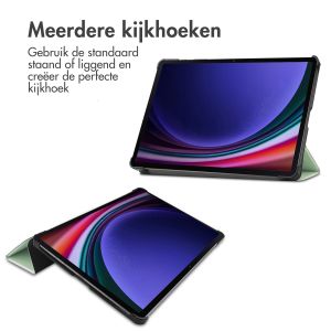 iMoshion Trifold Bookcase Samsung Galaxy Tab S9 11.0 inch - Lichtgroen