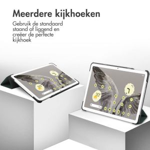 iMoshion Trifold Bookcase Google Pixel Tablet - Donkergroen