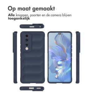 iMoshion EasyGrip Backcover Honor 90 Pro - Donkerblauw