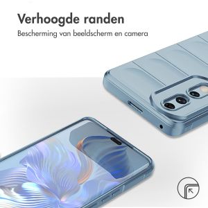 iMoshion EasyGrip Backcover Honor 90 Pro - Lichtblauw