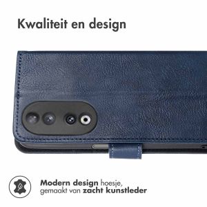 iMoshion Luxe Bookcase Honor 90 Pro - Donkerblauw