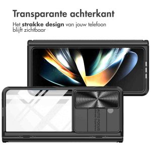 iMoshion Camslider Backcover Samsung Galaxy Z Fold 5 - Zwart