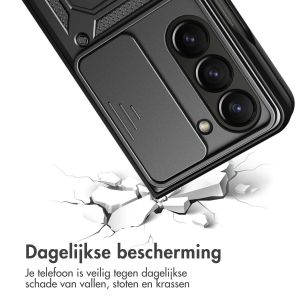iMoshion Rugged Backcover met ring Samsung Galaxy Z Fold 5 - Zwart