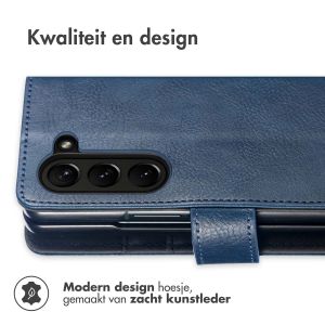 iMoshion Luxe Bookcase Samsung Galaxy Z Fold 5 - Donkerblauw