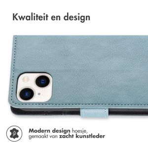 iMoshion Luxe Bookcase iPhone 15 - Lichtblauw