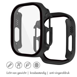 iMoshion Full Cover Hardcase Apple Watch Ultra / Ultra 2 - 49 mm - Zwart