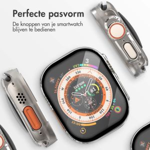 iMoshion Full Cover Hardcase Apple Watch Ultra / Ultra 2 - 49 mm - Transparant