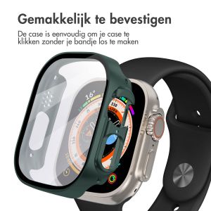 iMoshion Full Cover Hardcase Apple Watch Ultra / Ultra 2 - 49 mm - Donkergroen