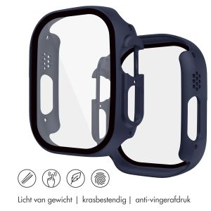 iMoshion Full Cover Hardcase Apple Watch Ultra / Ultra 2 - 49 mm - Donkerblauw